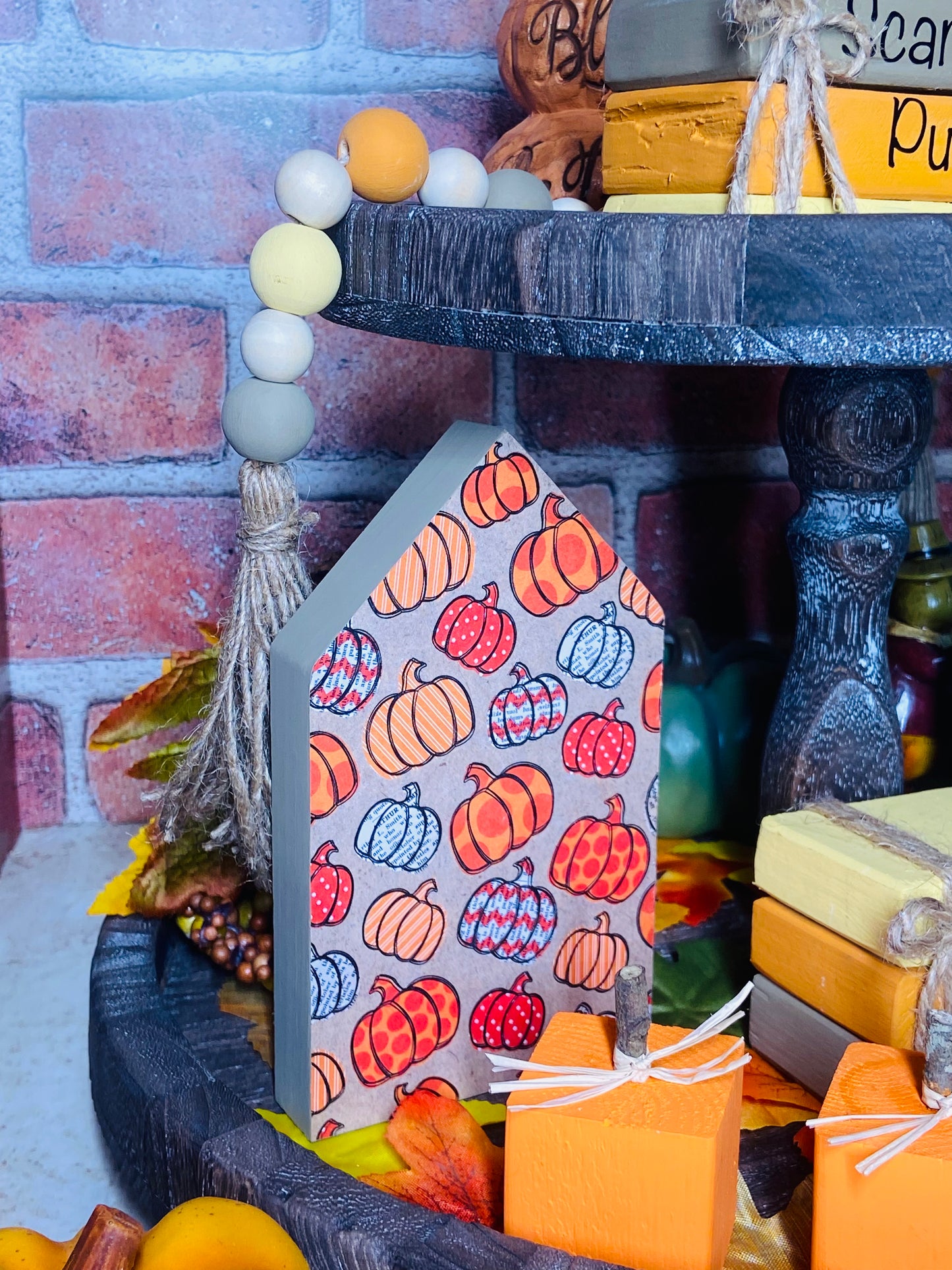 Pumpkin Variety - Large Tiered Tray House