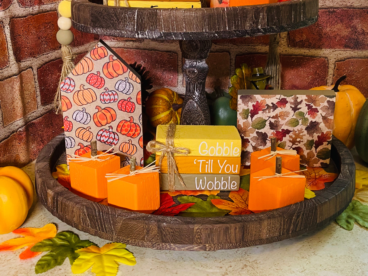 Pumpkin Variety - Large Tiered Tray House
