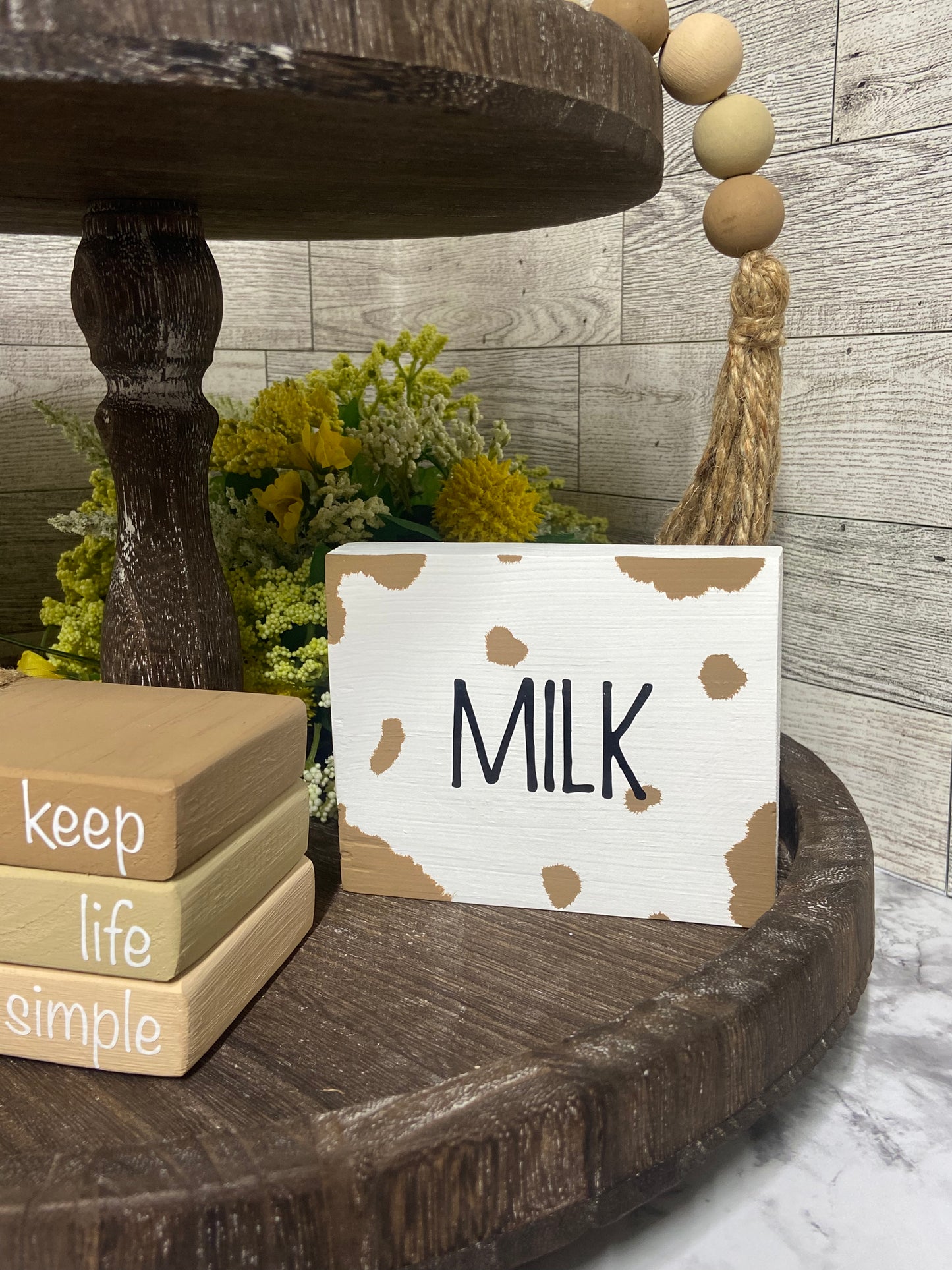 Milk - Farmhouse Sign