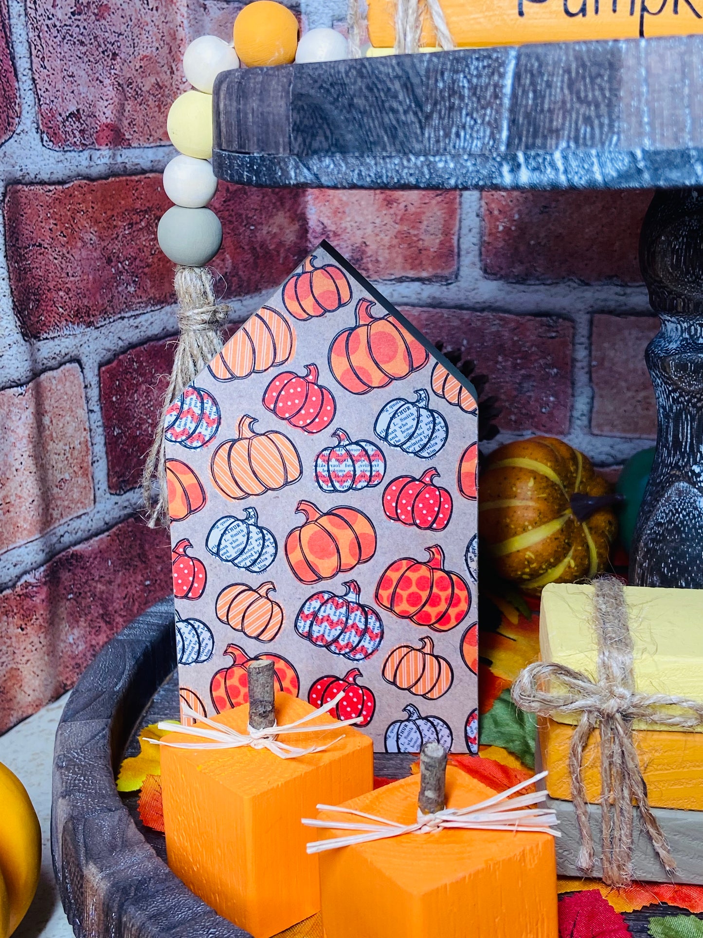 Pumpkin Variety - Large Tiered Tray House
