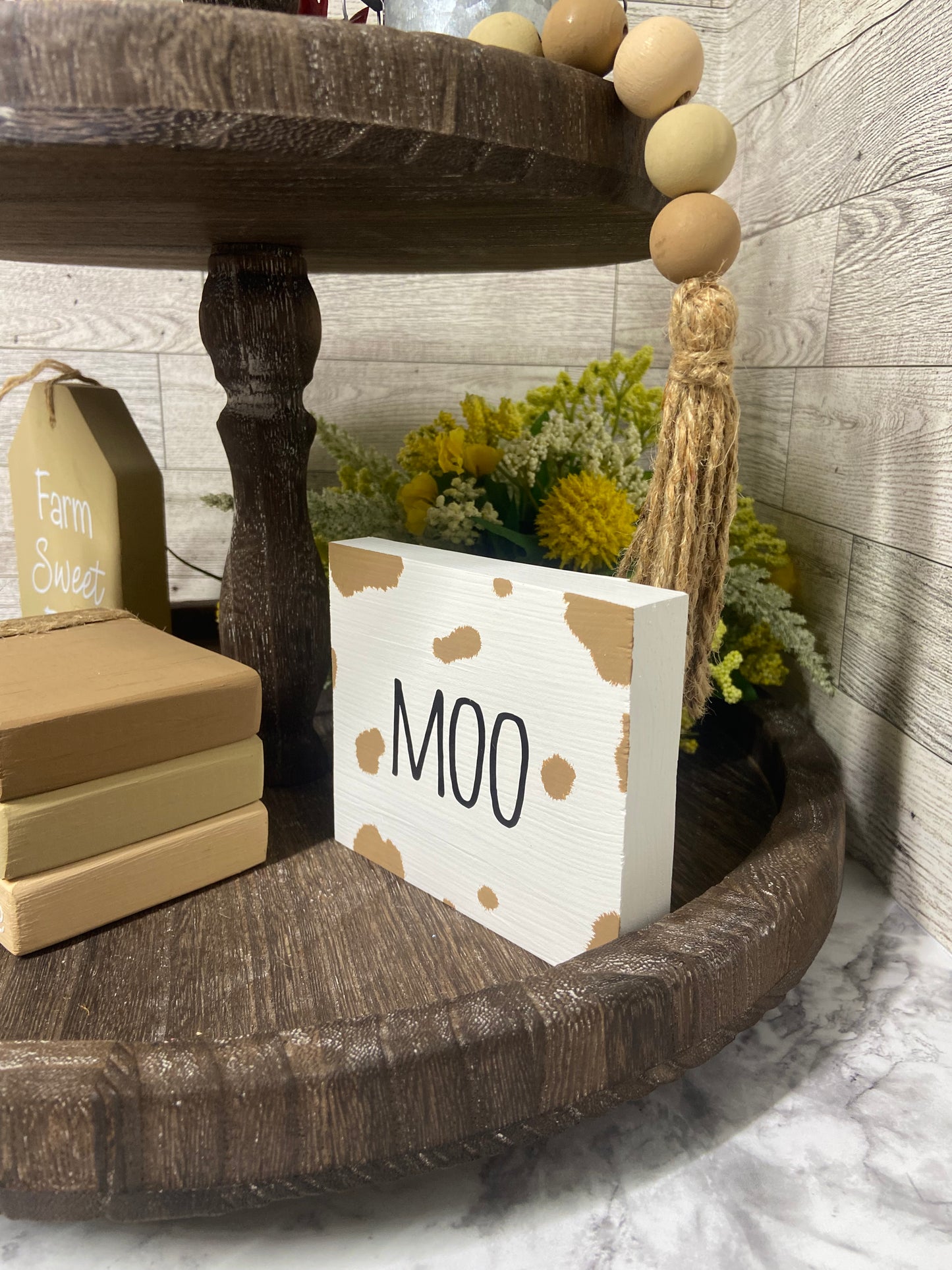Moo - Farmhouse Sign