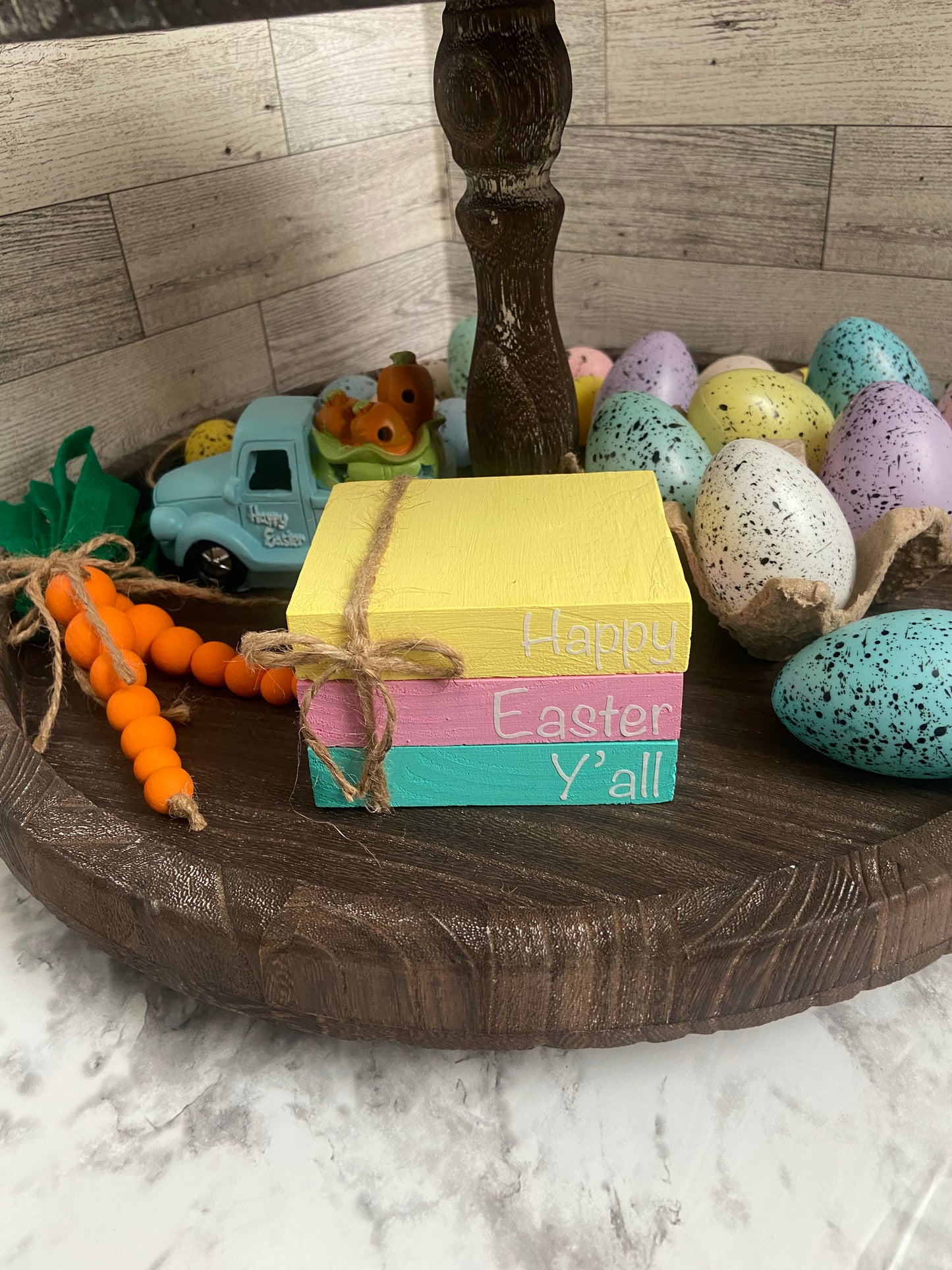 Happy Easter Y’all - Medium Book Stack