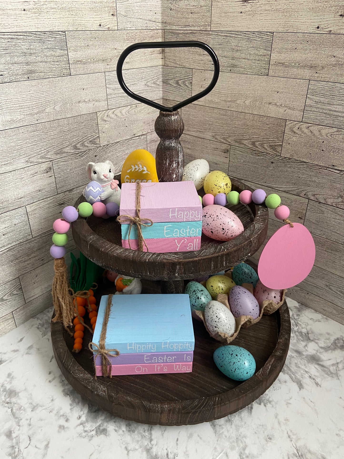 Hippity Hoppity Easter Is On It’s Way - Large Book Stack