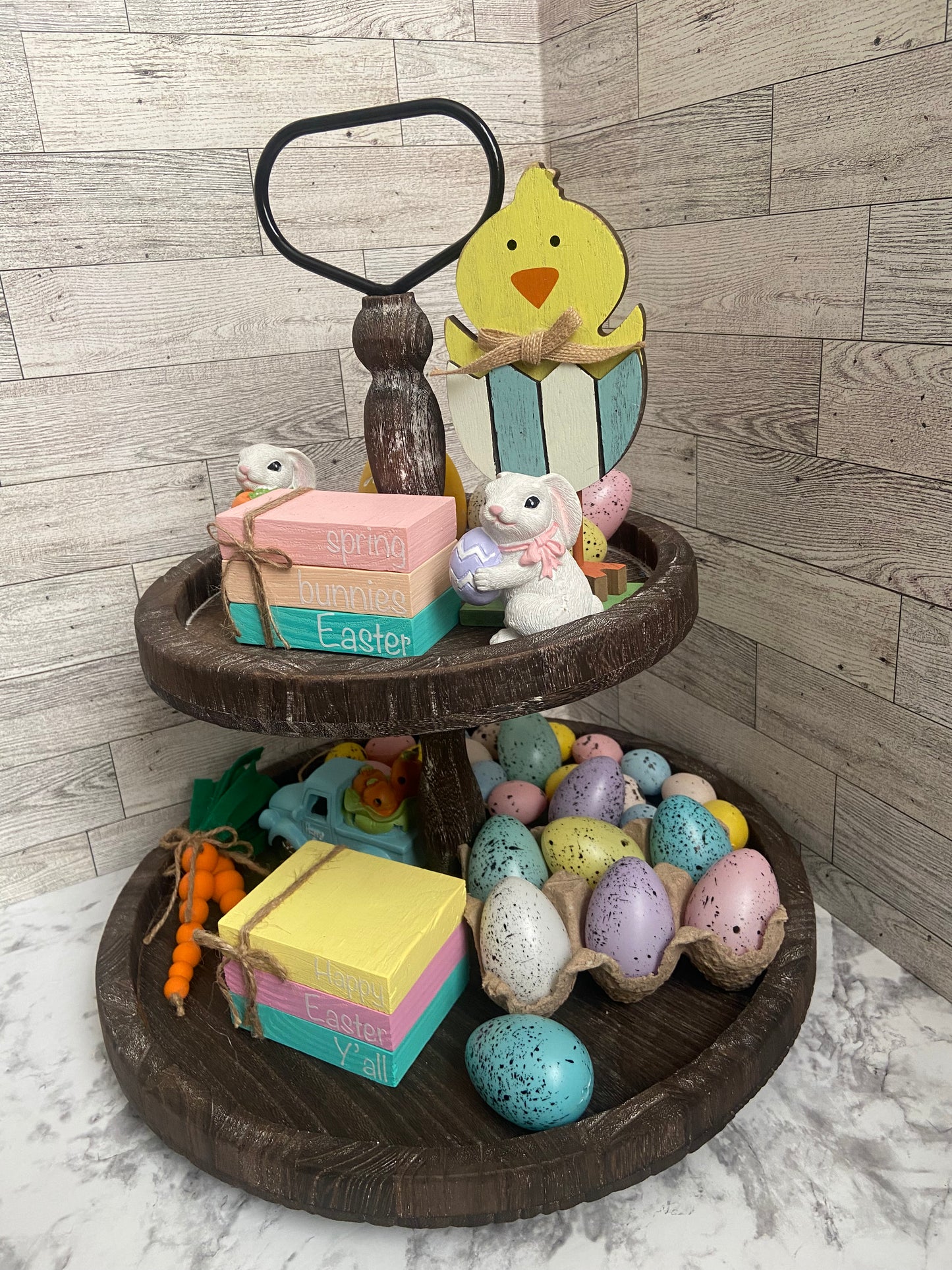 Spring Bunnies Easter - Small Book Stack