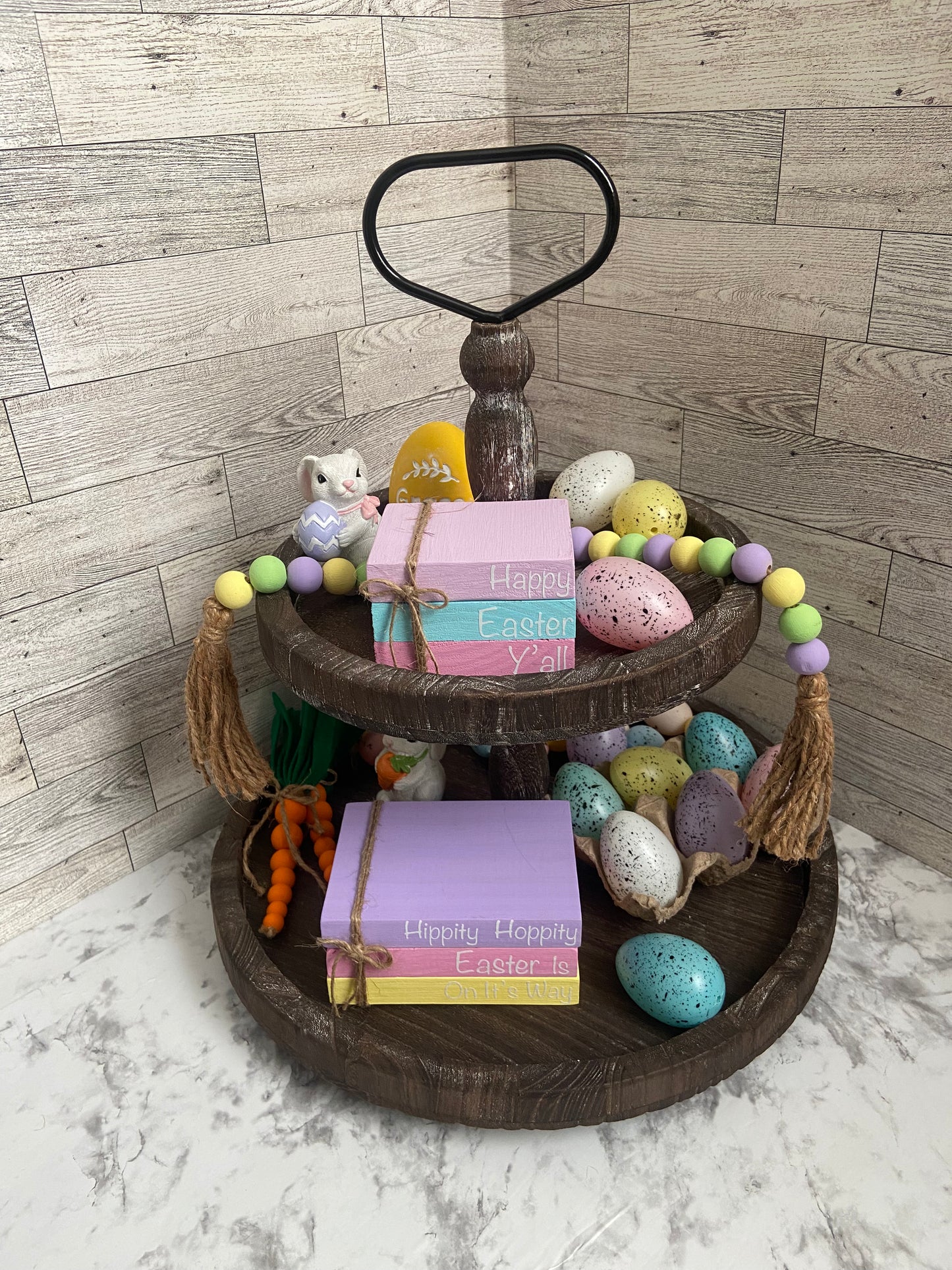 Hippity Hoppity Easter Is On Its Way - Large Book Stack