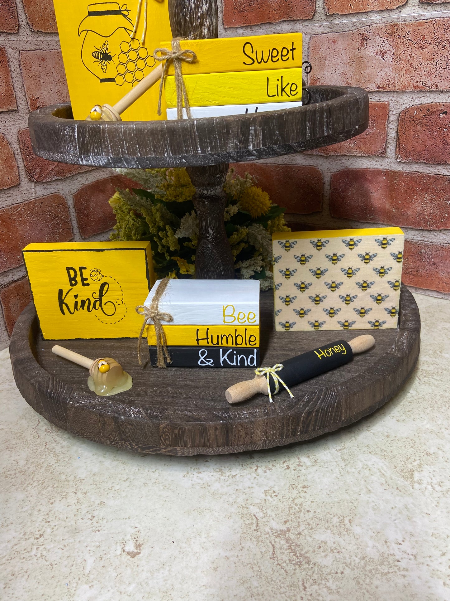 Bee Kind - Yellow Sign