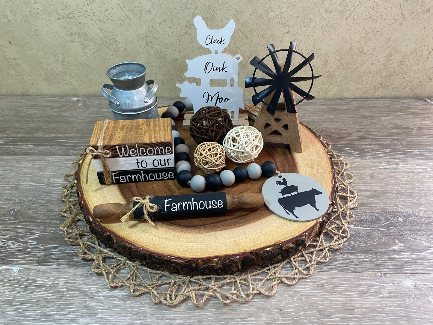Farm Animals Stack Garland ￼
