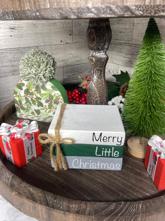 Merry Little Christmas - Medium Christmas Tiered Tray Book