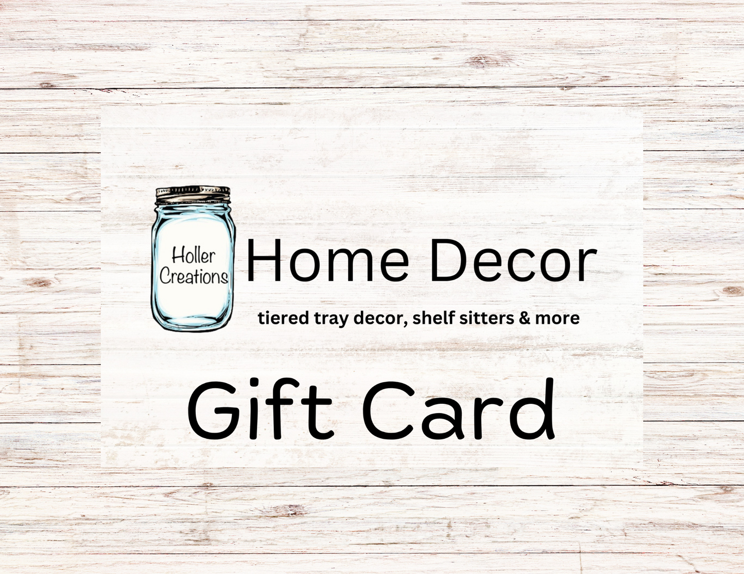 Holler Creations eGift Card