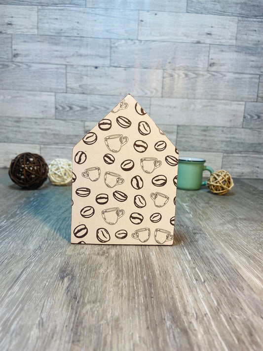 Coffee Beans - Medium Tiered Tray House