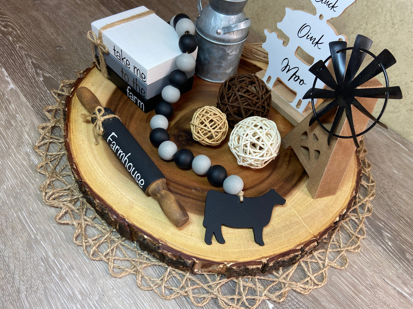 Black Cow Garland