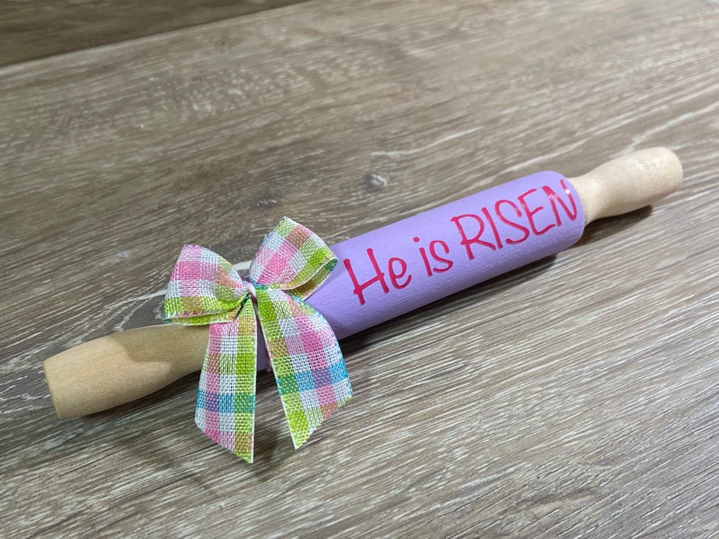 He is RISEN - Mini Rolling Pin