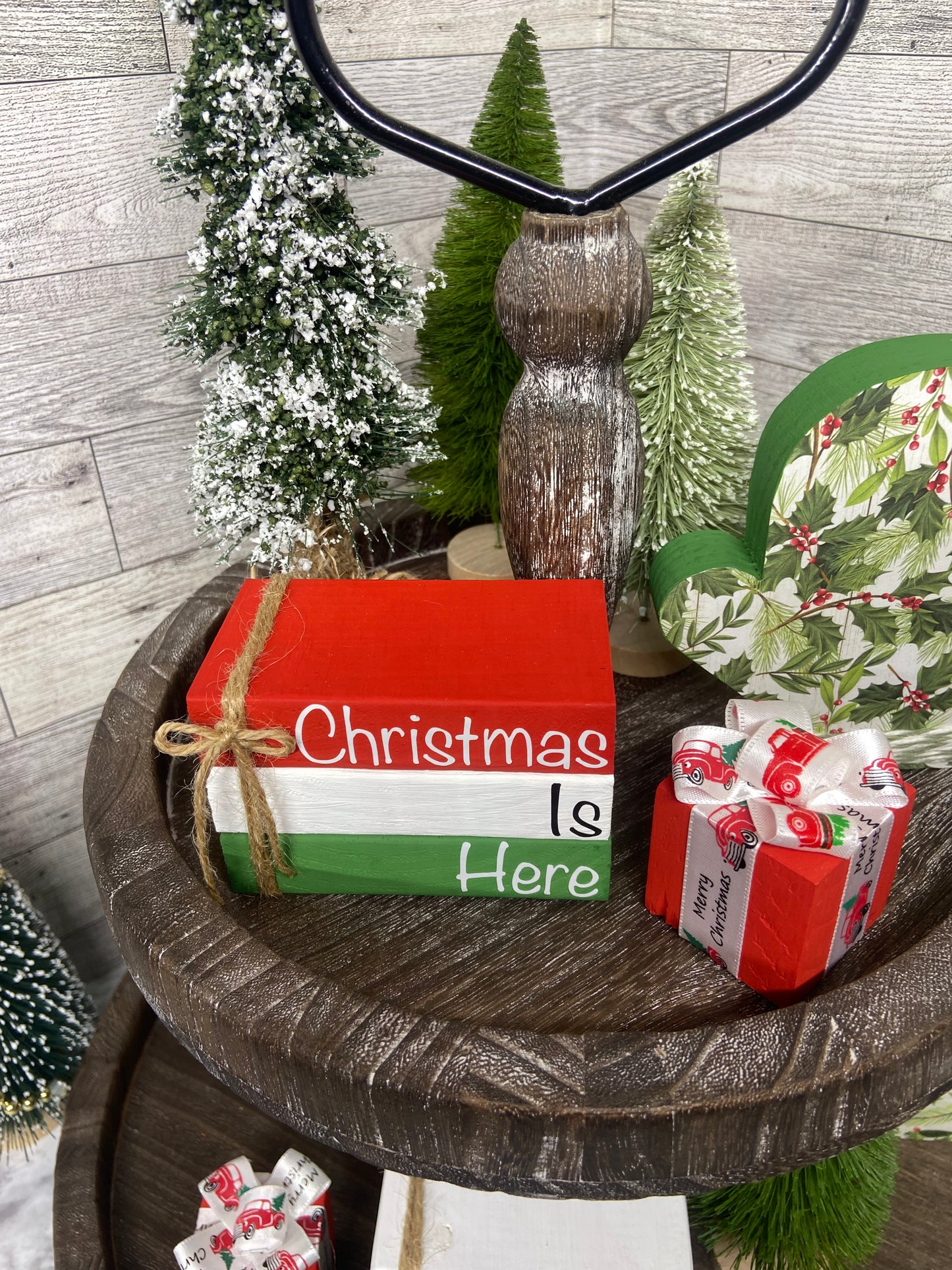 Christmas Is Here - Small Christmas Tiered Tray Book