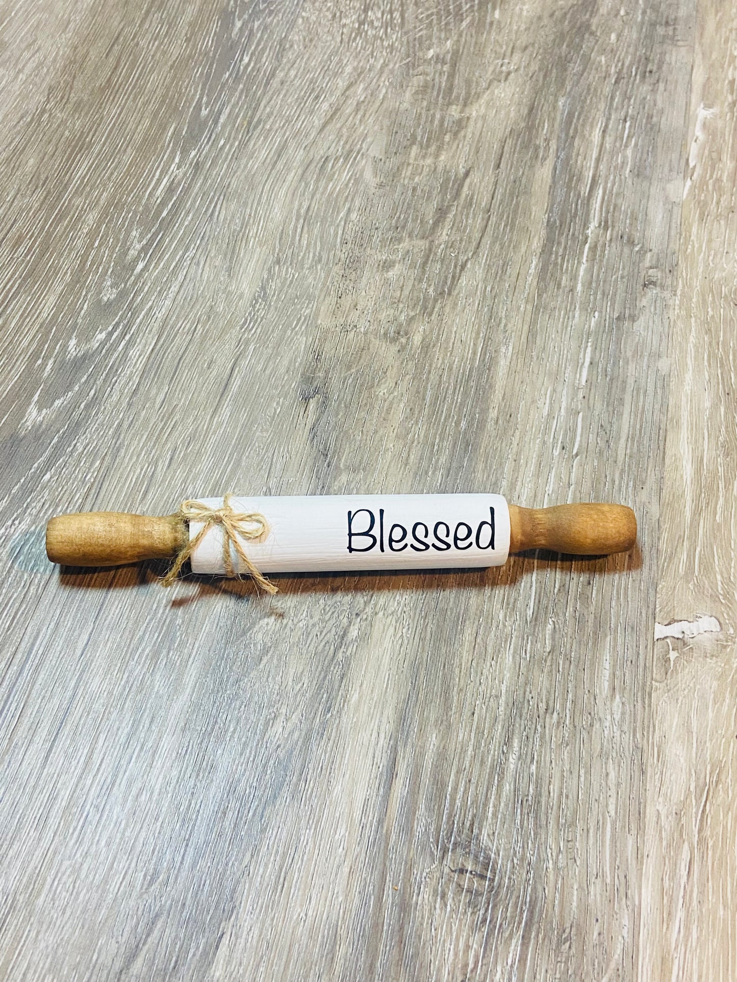 Blessed - Tiered Tray Mini Rolling Pin