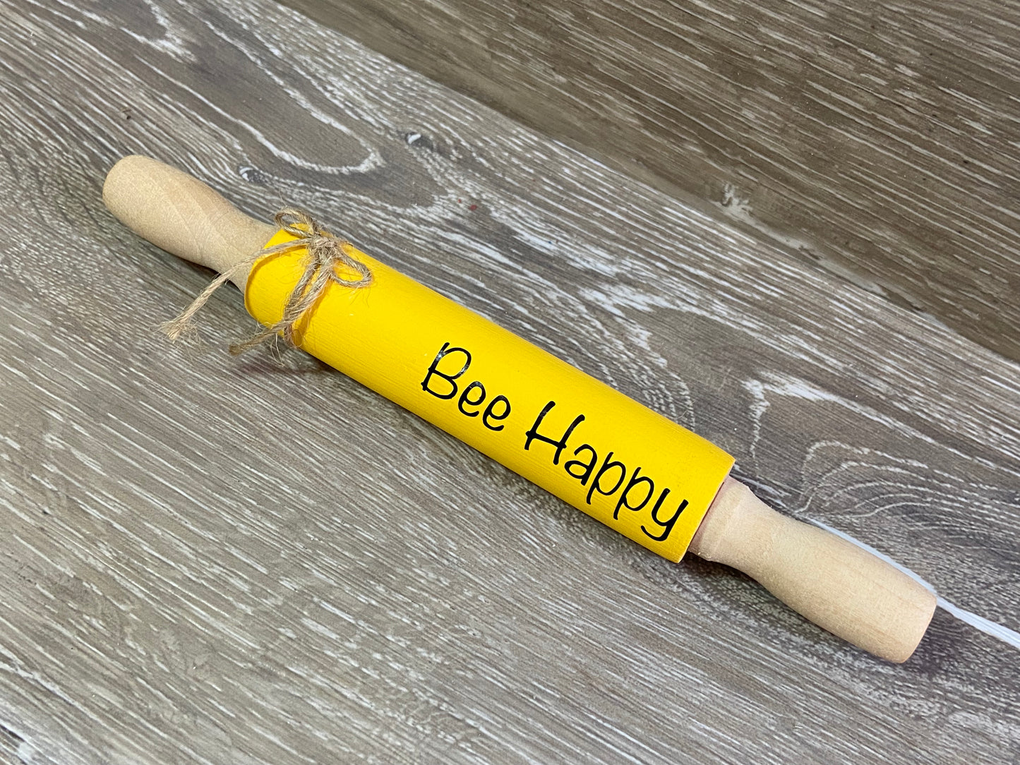Bee Happy - Mini Rolling Pin