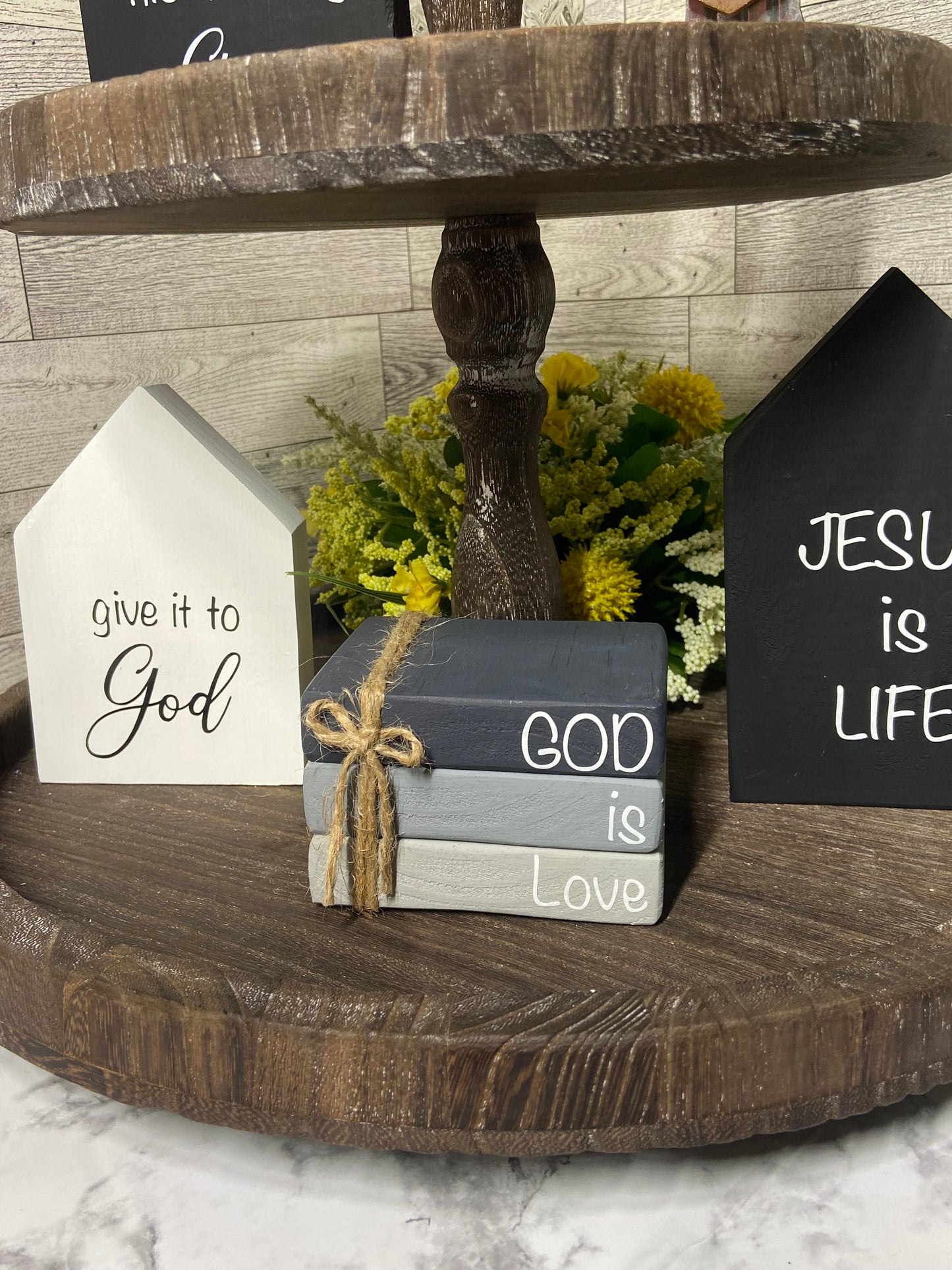 God is Love - Medium Book Stack