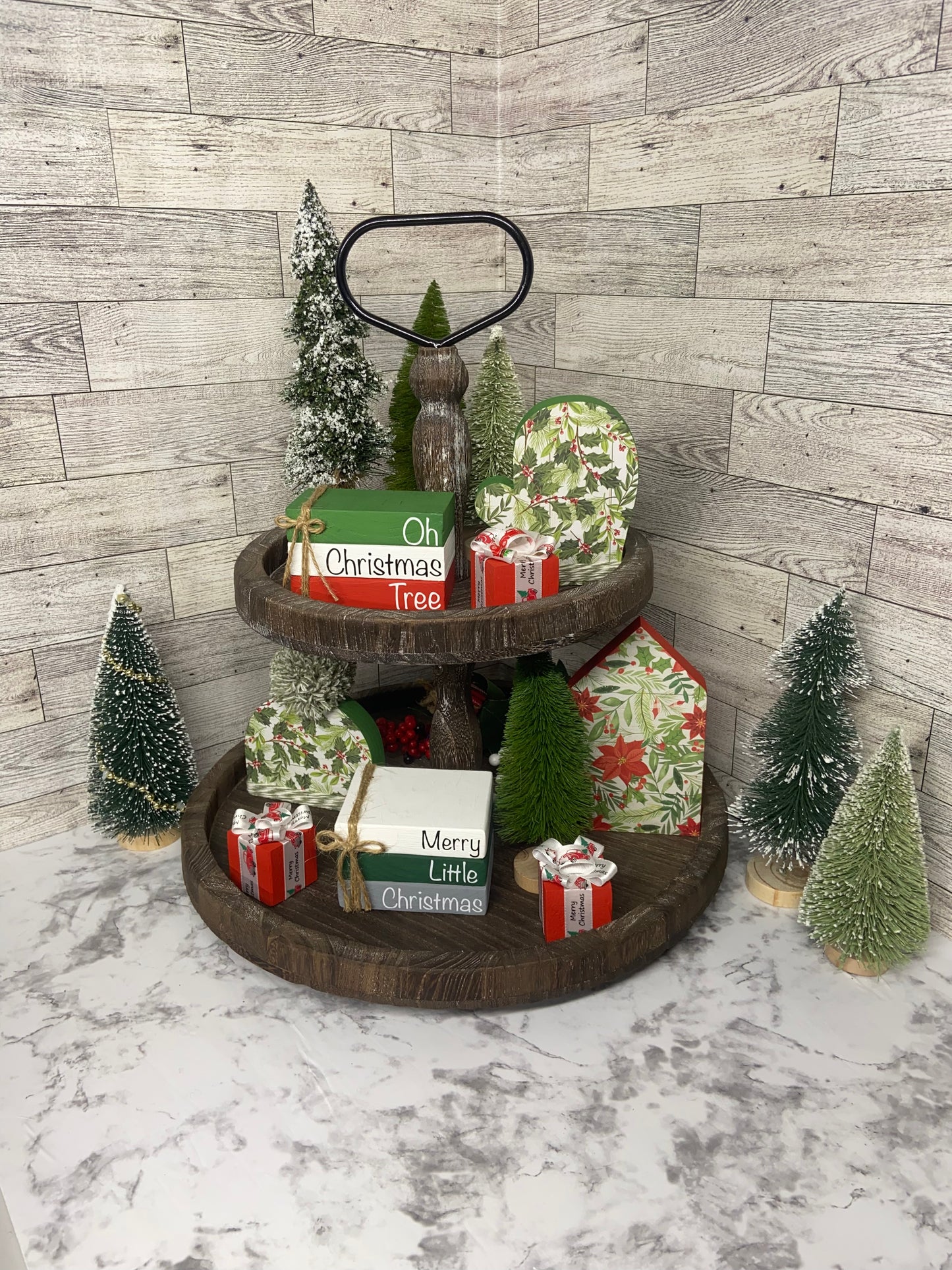 Oh Christmas Tree - Small Christmas Tiered Tray Book