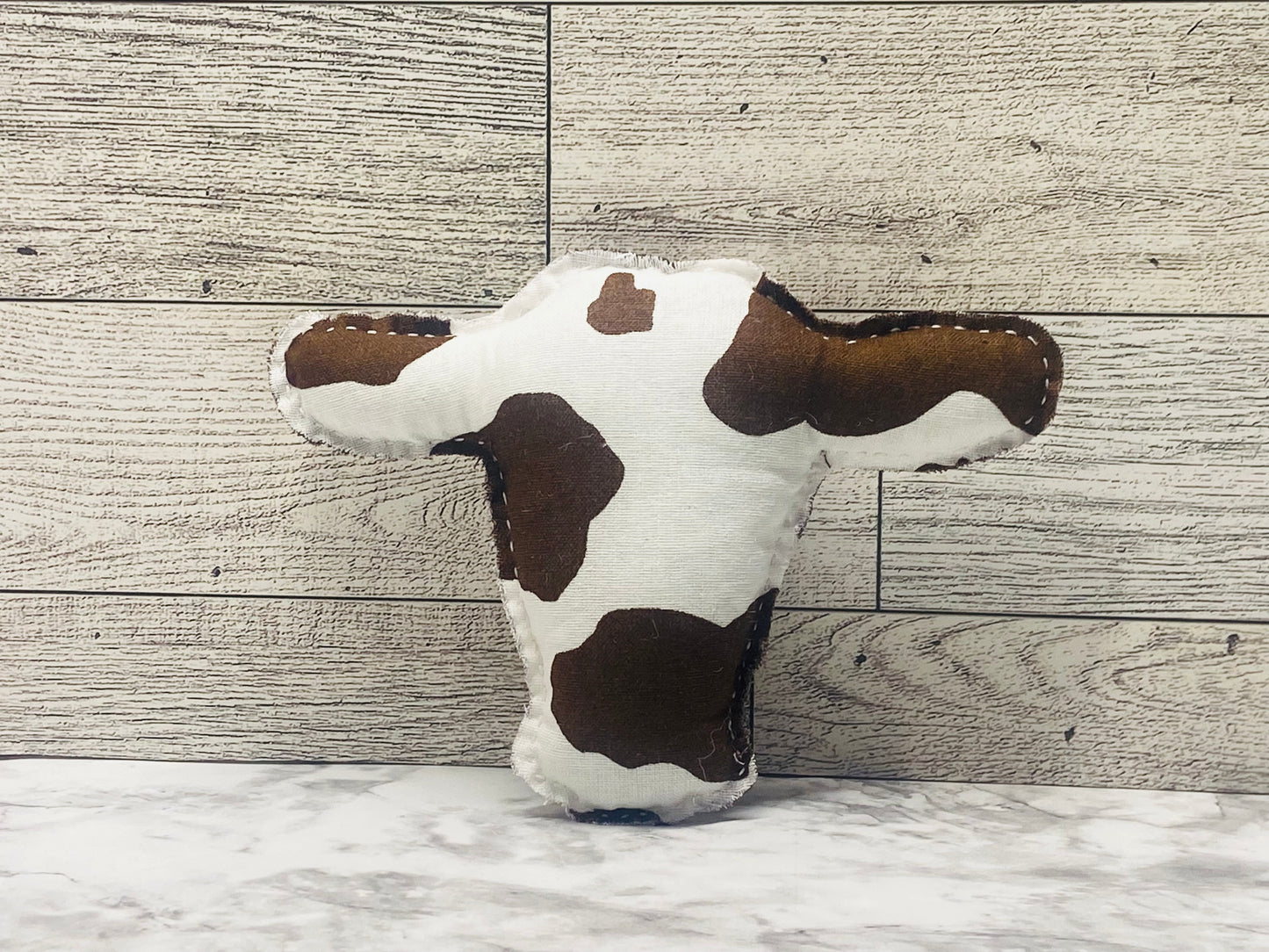 Large Fabric Cow Head