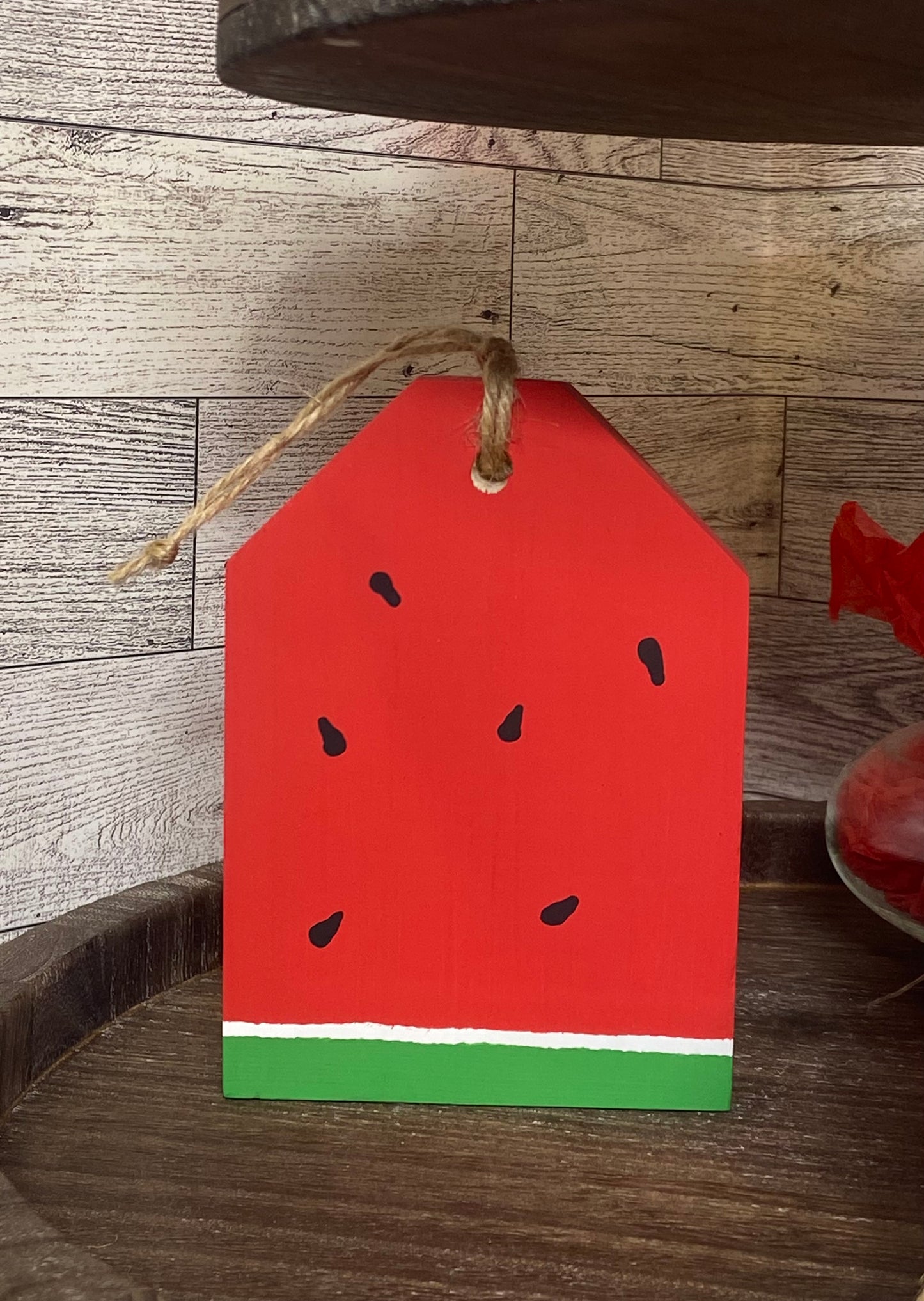 Watermelon Tiered Tray Decor