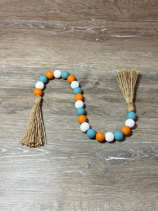 Teal Fall Garland