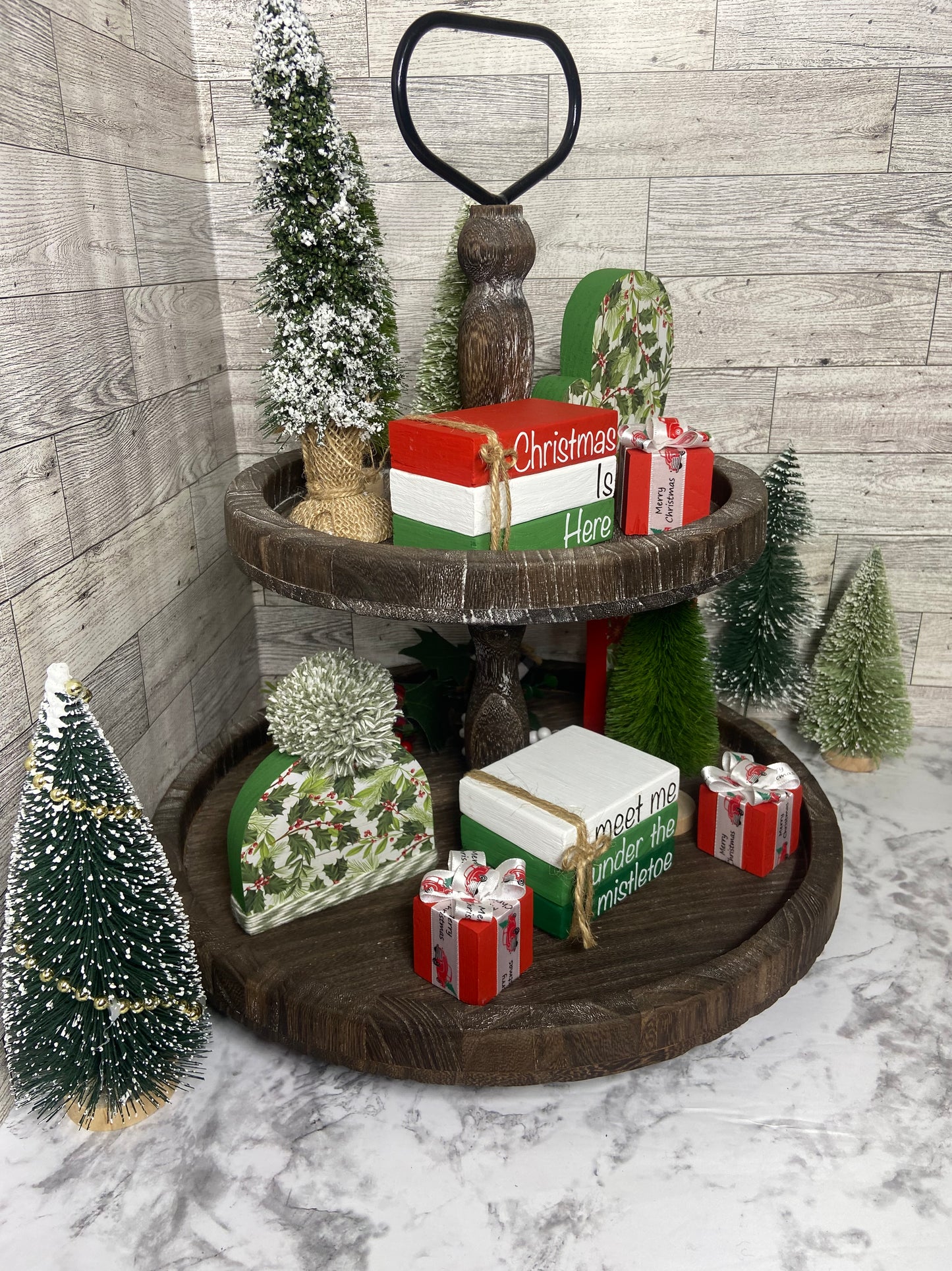 Christmas Is Here - Small Christmas Tiered Tray Book