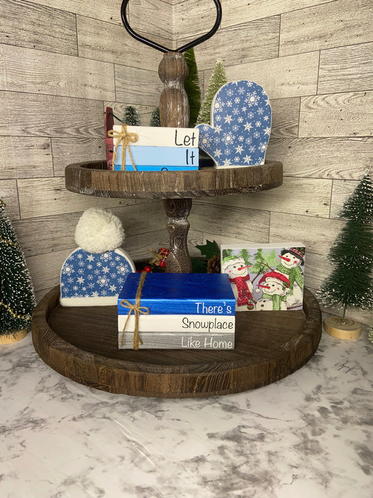 There’s Snowplace Like Home - Large Christmas Tiered Tray Book