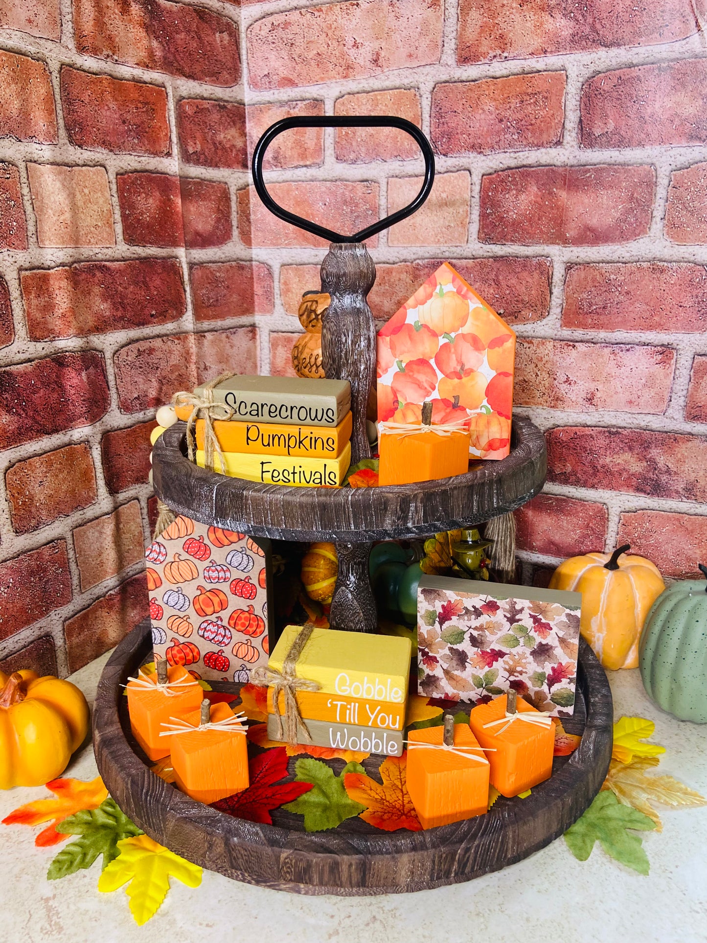 Pumpkin Variety - Large Tiered Tray House
