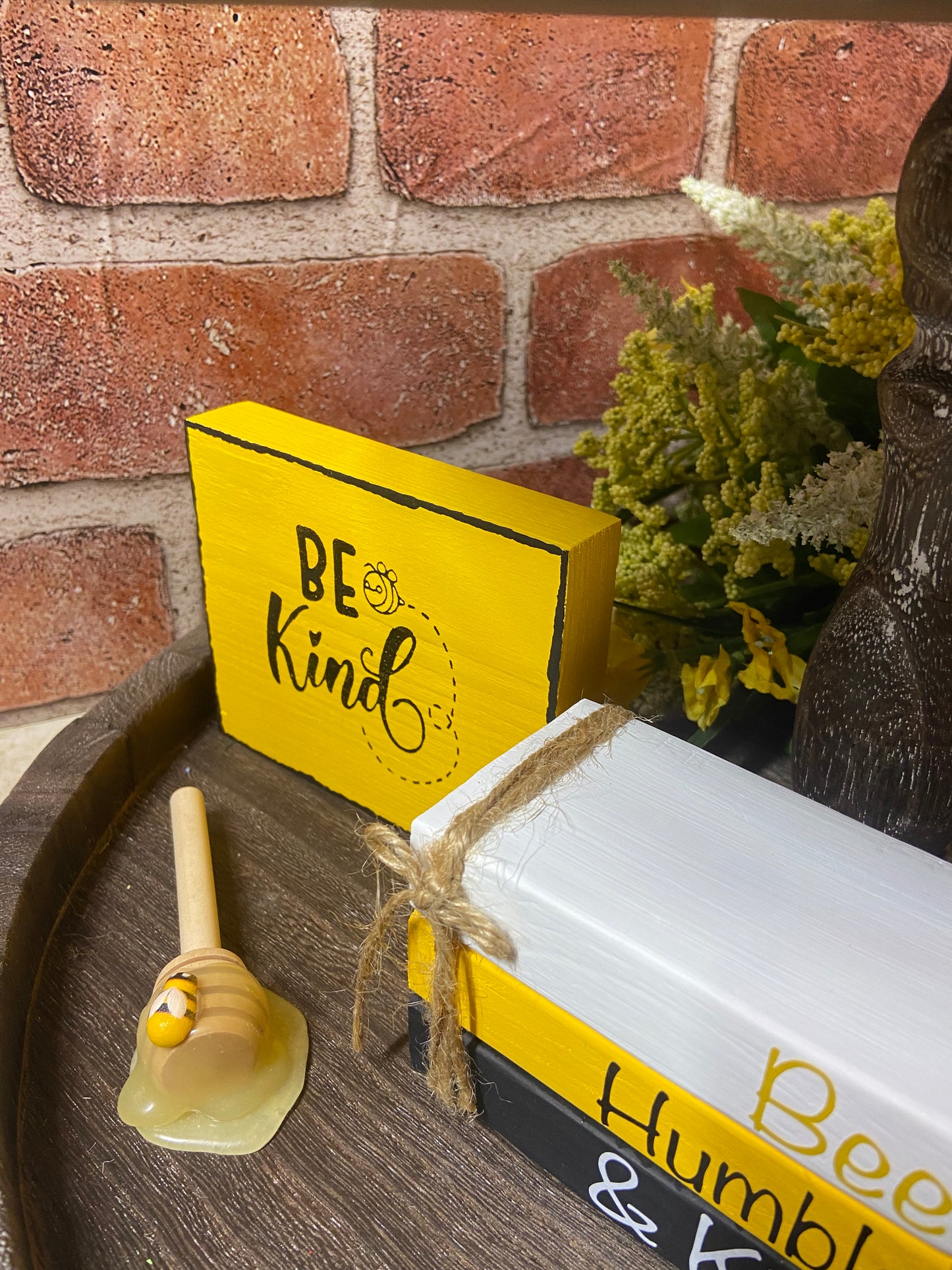 Bee Kind - Yellow Sign