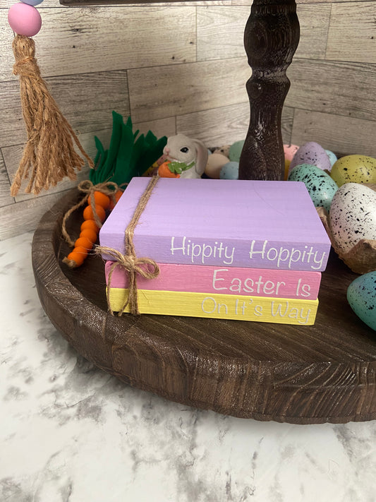 Hippity Hoppity Easter Is On Its Way - Large Book Stack