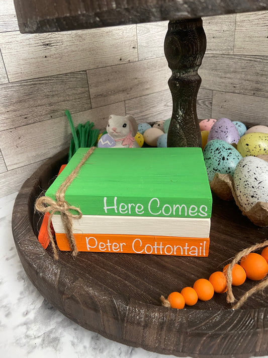 Here Comes Peter Cottontail - Large Book Stack