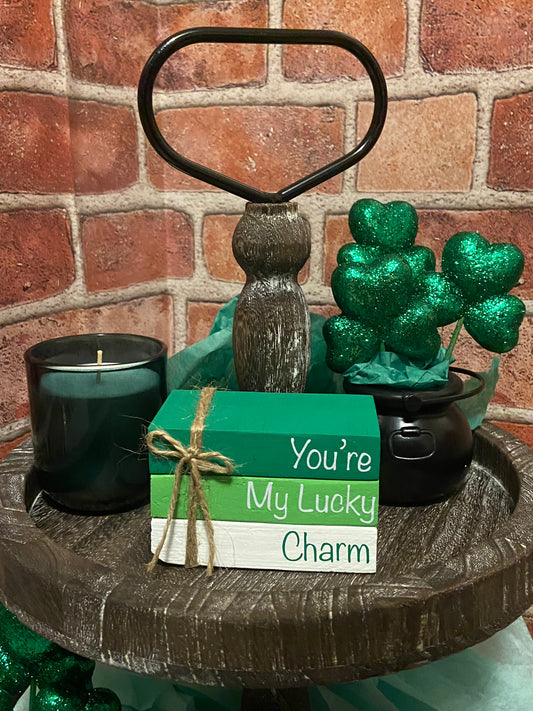 You’re My Lucky Charm - Small Book Stack