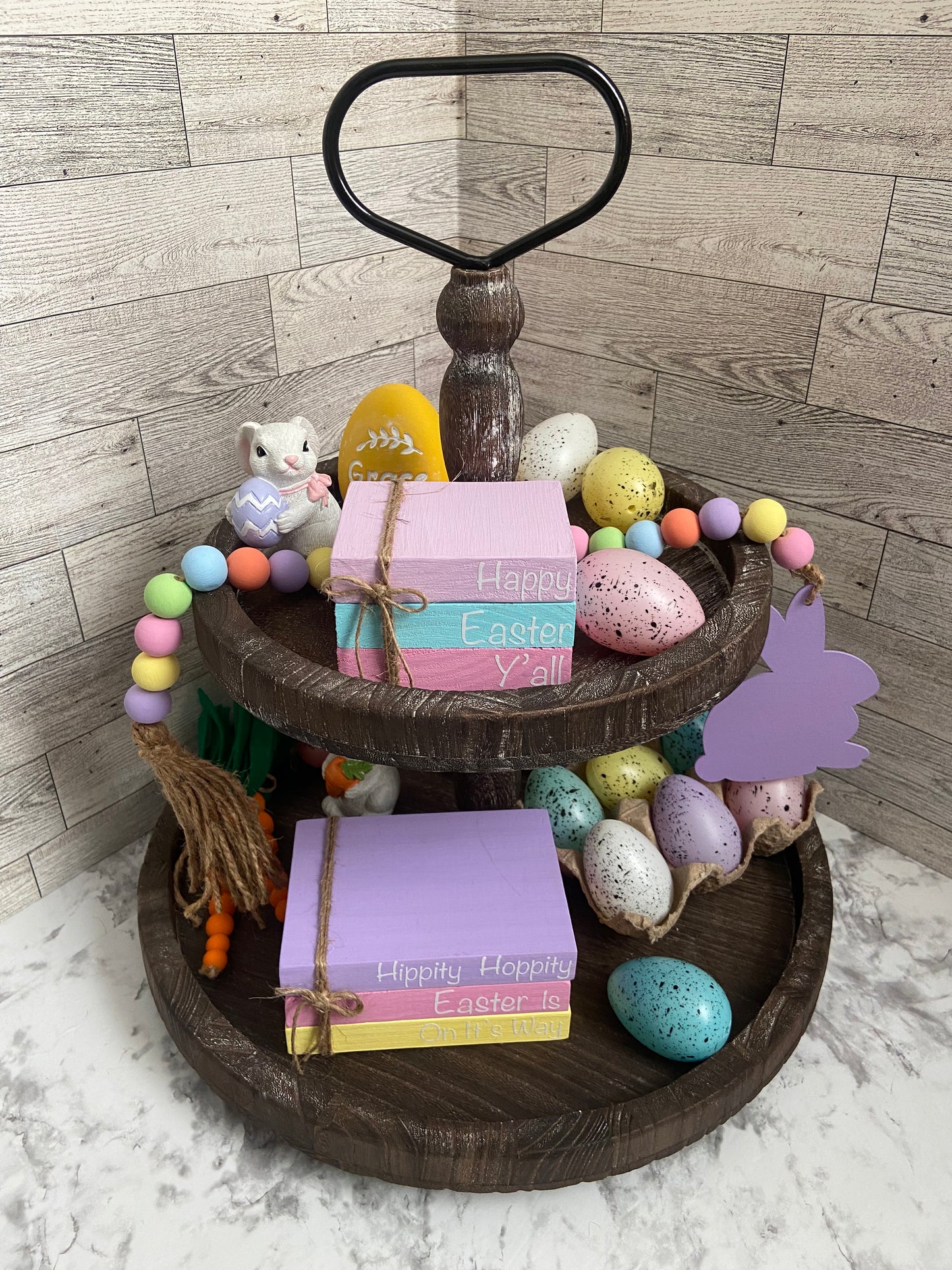 Hippity Hoppity Easter Is On Its Way - Large Book Stack